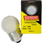 Lampada Bolinha Thompson 7Wx220V Leitosa - Kit C/10 Pecas