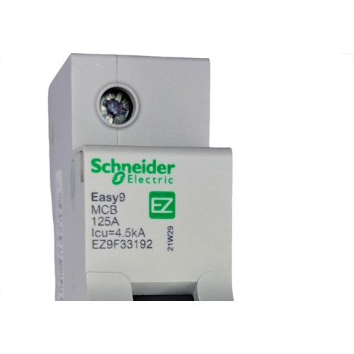 Disjuntor Schneider ''Din'' Unipolar 125A. C