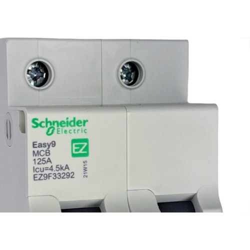 Disjuntor Schneider ''Din'' Bipolar 125A. C