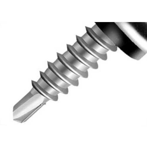 Parafuso Auto Brocante Sextavado Com Arruela Fixa Ancora 4,2 X 16Mm - Kit C/5 Centos