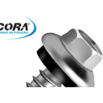 Parafuso Auto Brocante Sextavado Com Arruela Fixa Ancora 4,2 X 16Mm - Kit C/5 Centos