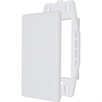 Placa Steck Linha Stella Branca 4X2 - Cega Com Suporte 869070