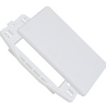 Placa Steck Linha Stella Branca 4X2 - Cega Com Suporte 869070