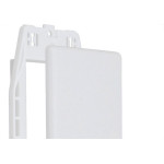 Placa Steck Linha Stella Branca 4X2 - Cega Com Suporte 869070