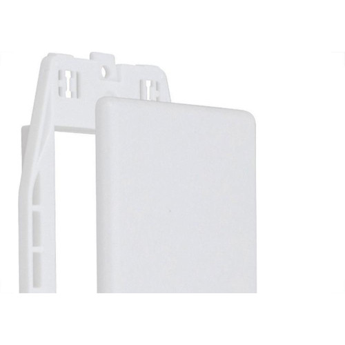 Placa Steck Linha Stella Branca 4X2 - Cega Com Suporte 869070