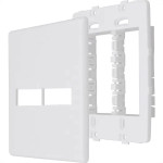 Kit C/3 - Placa Steck Linha Stella Branca 4X4 - 1 Modulo ...