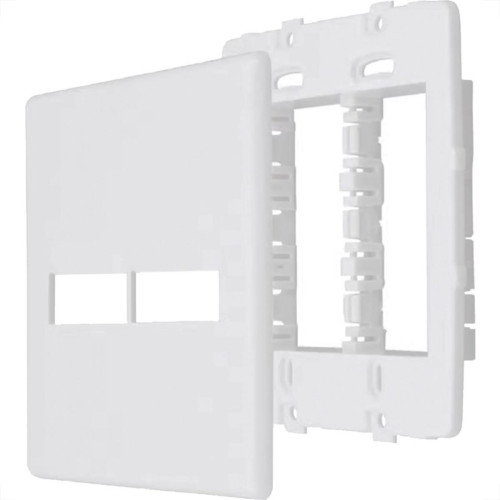 Kit C/3 - Placa Steck Linha Stella Branca 4X4 - 1 Modulo ...