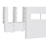 Kit C/3 - Placa Steck Linha Stella Branca 4X4 - 1 Modulo ...