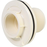 Adaptador Roscavel Branco Com Flange Krona 25Mm X 3/4'' - Kit C/10 Pecas