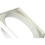 Porta Grelha Pvc Krona Quadrada 15X15 Branca Nr61