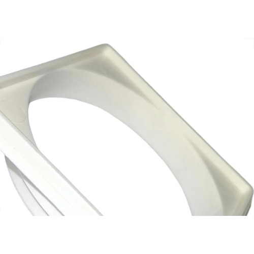 Porta Grelha Pvc Krona Quadrada 15X15 Branca Nr61