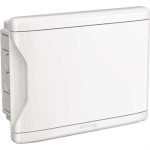 Centrinho Krona Pvc Embutir Para 3 Disjuntores Nema/ 4 Din Branco
