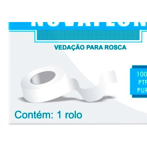 Veda Rosca Novaflon 12X50M - Kit C/60 Pecas