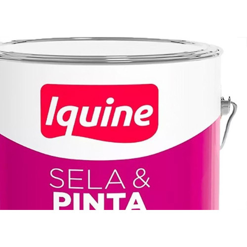 Tinta Acrilica Iquine Sela E Pinta Para Gesso E Drywall Branco Neve 3,6L