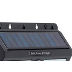 Luminaria De Led Gaya Solar Dupla Com Sensor De Presenca Zyon Ip65 - 6500K - 8W - 300Lm - 9664