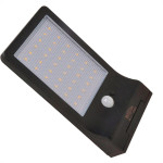 Luminaria De Led Gaya Solar Com Sensor De Presenca Ip65 - 6500K - 7.2W - 300Lm - 9665