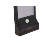 Luminaria De Led Gaya Solar Com Sensor De Presenca Ip65 - 6500K - 7.2W - 300Lm - 9665