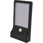 Luminaria De Led Gaya Solar Com Sensor De Presenca Ip65 - 3000K - 7.2W - 108Lm - 9655