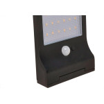 Luminaria De Led Gaya Solar Com Sensor De Presenca Ip65 - 3000K - 7.2W - 108Lm - 9655
