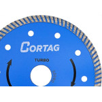 Disco Diamantado Cortag Turbo 125Mm X 22,2Mm - 5'' - 62137
