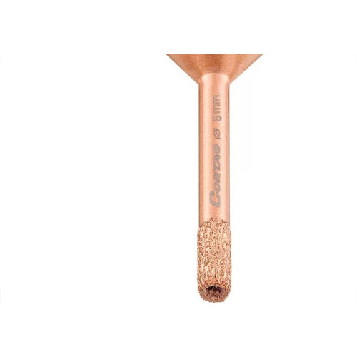 Serra Copo Diamantada Cortag Para Esmerilhadeira 6Mm