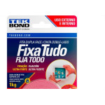 Fita Dupla Face Tekbond Acrilica Fixa Tudo Externa/Interna 25Mm X 2M
