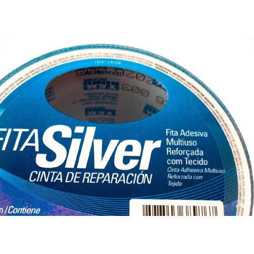 Fita Silver Tape Tekbond 48Mm X 5M Azul