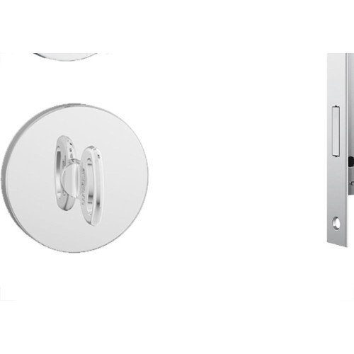 Fechadura Stam Banheiro Inox Alavanca - 823/33 Roseta