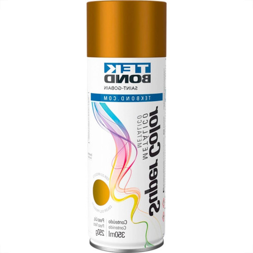 Spray Tekbond Super Color Metalico Cobre 350 Ml
