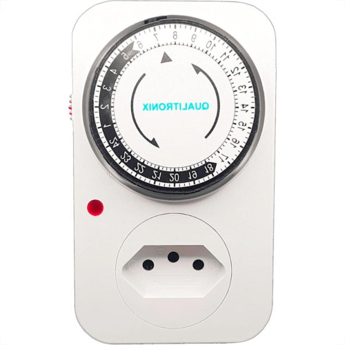 Kit C/4 - Timer Analogico Qualitronix Bivolt Qta01
