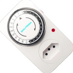 Kit C/4 - Timer Analogico Qualitronix Bivolt Qta01