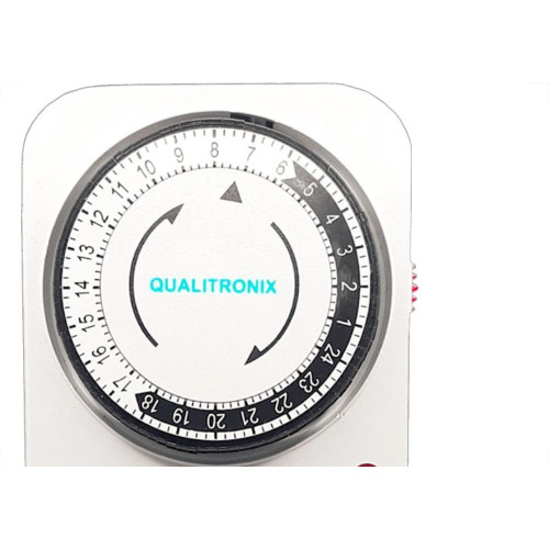 Kit C/4 - Timer Analogico Qualitronix Bivolt Qta01