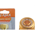 Engate Rapido Ajax Aluminio 1/2'' - A01006