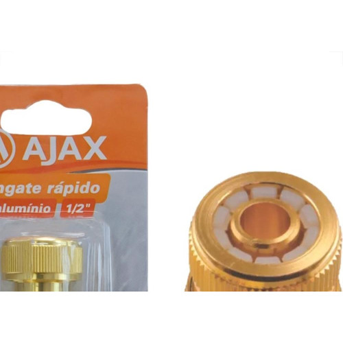 Engate Rapido Ajax Aluminio 1/2'' - A01006