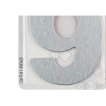 Numero Residencial Atlas Escovado 6Cm Nº 9