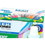 Corante Para Tinta Tekbond Verde (50Ml) - Kit C/12 Pecas