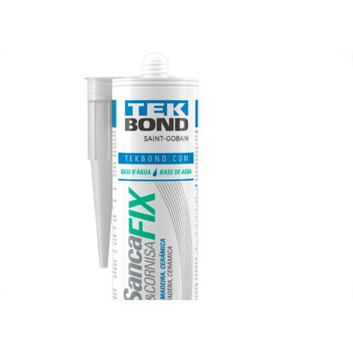 Cola Para Fixacao Rodape E Sanca Tekbond Fix - 400G/265Ml