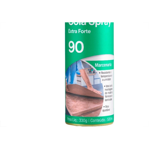 Cola Spray 3M Extra Forte 90 Marcenaria - 330G
