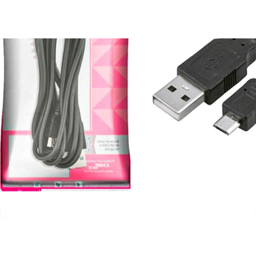 Cabo Usb V8 Para Carregador Pix 2.0 - 1,8M Preto - 018-1409