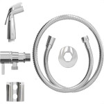 Ducha Higienica Censi Com Registro Latao 1/4 De Volta Cromado - 7551