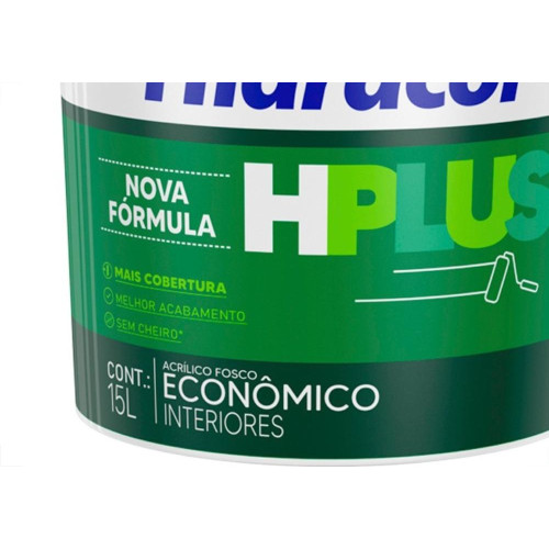 Tinta Acrilica Hidracor Hplus Braanco Neve 15L