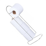 Suporte De Chao Para Papel Higienico Para 4 Rolos Arthi Cromado - 1134