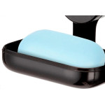 Saboneteira Plastica Arthi Com Fixacao Adesiva 700G. Preta - 3430