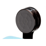 Saboneteira Plastica Arthi Com Fixacao Adesiva 700G. Preta - 3430