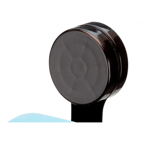 Saboneteira Plastica Arthi Com Fixacao Adesiva 700G. Preta - 3430