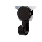 Gancho Plastico Arthi Com Fixacao Adesiva 700G Preto - 3432