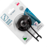 Gancho Metal Arthi Com Fixacao Adesiva 700G Preto - 3437