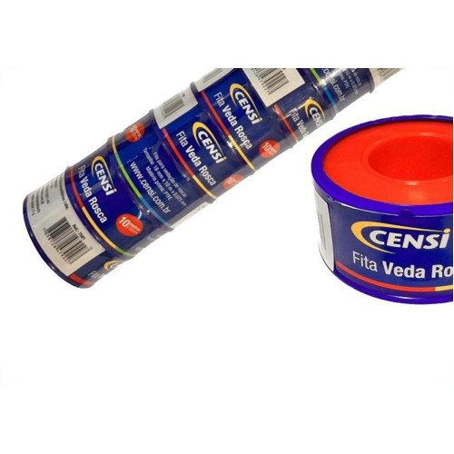 Veda Rosca Censi 18X10M - Kit C/10 Pecas