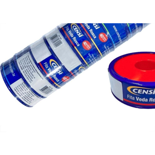 Veda Rosca Censi 18X40M - Kit C/10 Pecas