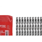 Broca Aco Rapido Cortag 4,0Mm - 61915 - Kit C/10 Pecas